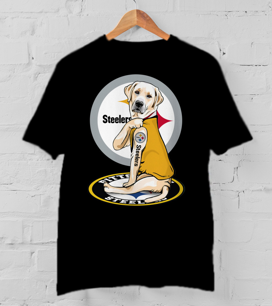 Steelers Labrador NFL Fan T-Shirt