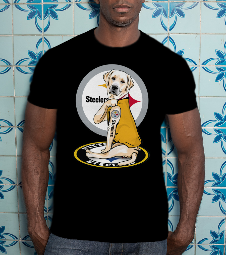 Steelers Labrador NFL Fan T-Shirt