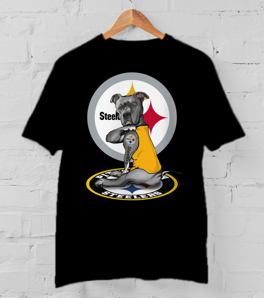 Steelers Pitbull NFL Fan T-Shirt