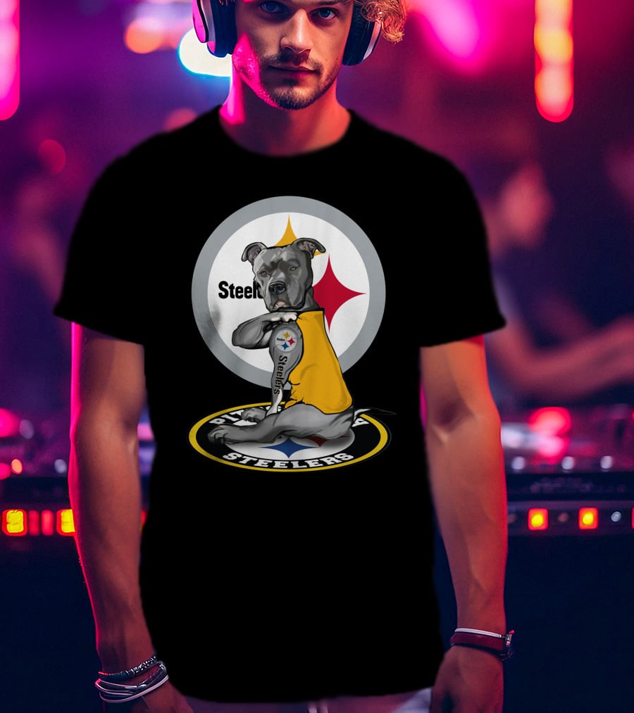 Steelers Pitbull NFL Fan T-Shirt