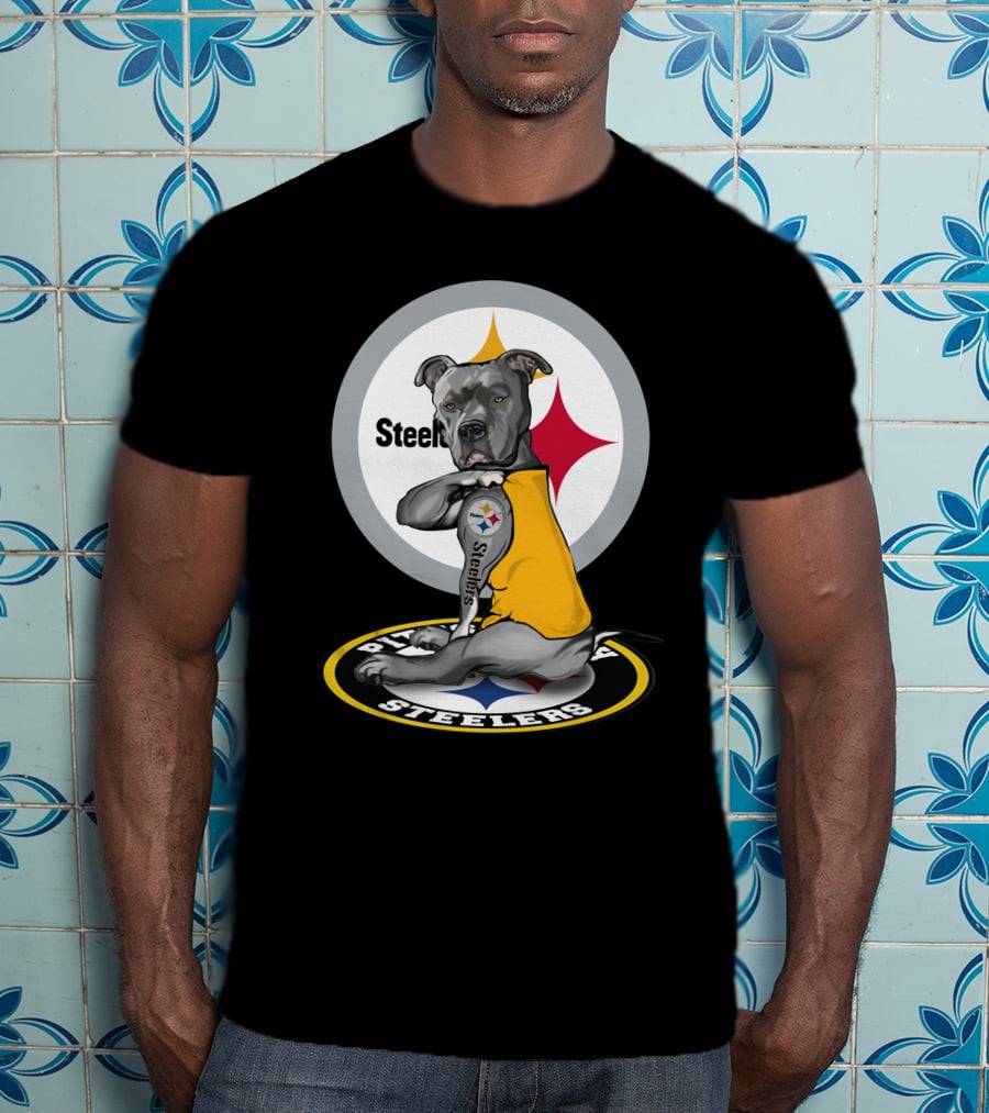 Steelers Pitbull NFL Fan T-Shirt