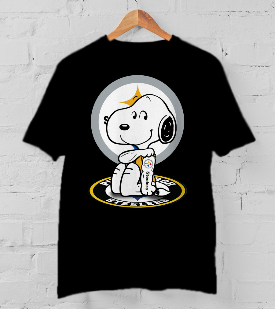 Snoopy Steelers Peanuts NFL Pittsburgh T-Shirt