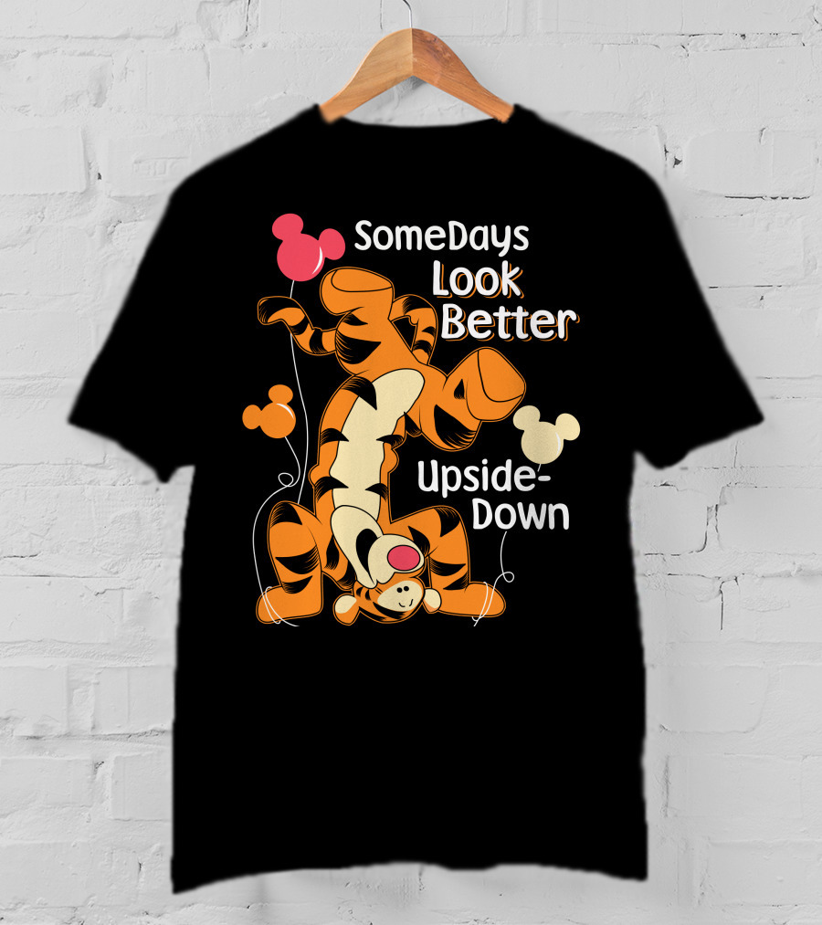 SomeDays Look Better Upside-Down Tigger T-Shirt