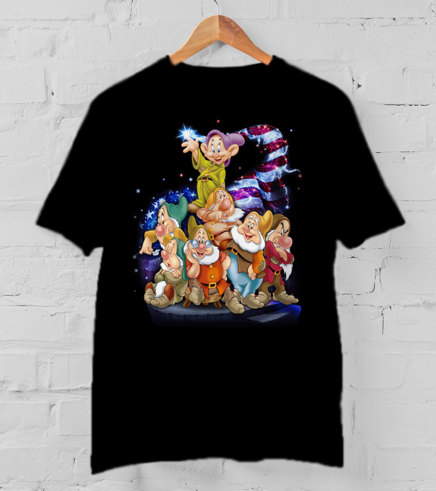 7 Dwarfs Patriotic July Celebration T-Shirt