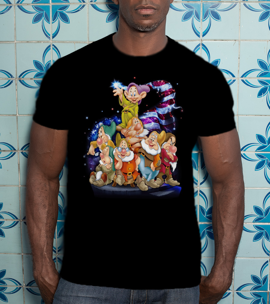 7 Dwarfs Patriotic July Celebration T-Shirt