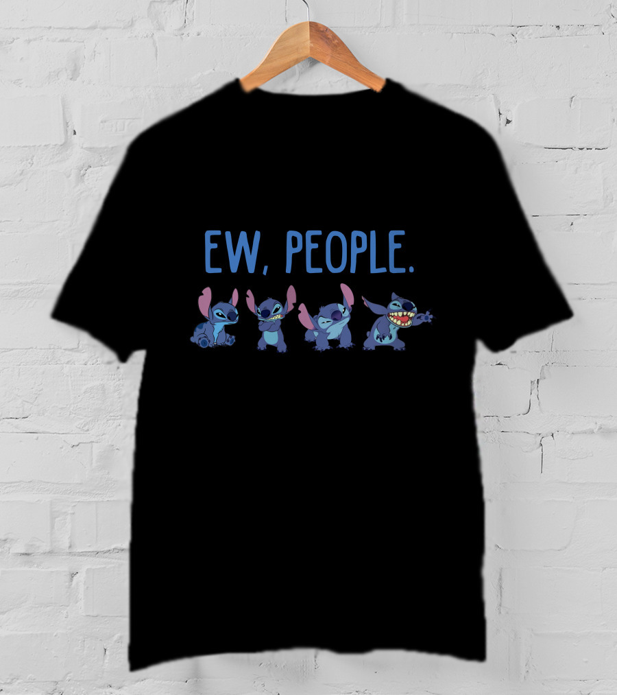 Ew People Stitch Expressions T-Shirt