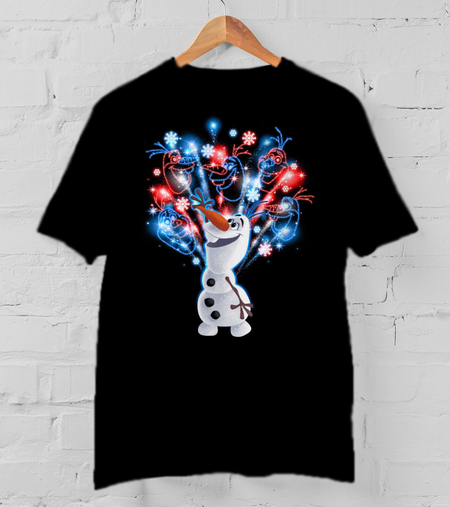 Olaf Festive Firework T-Shirt