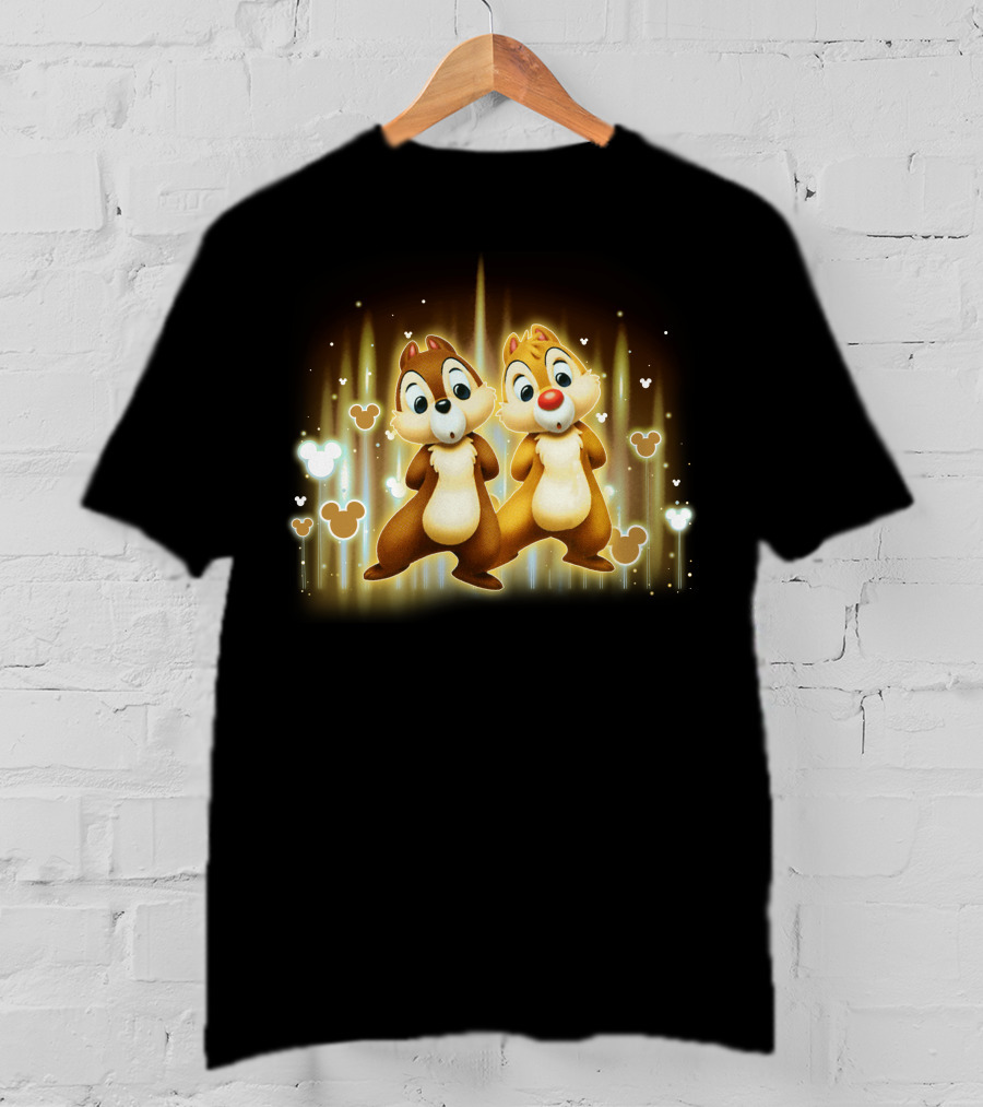 Chip And Dale Mickey Mouse Love T-Shirt