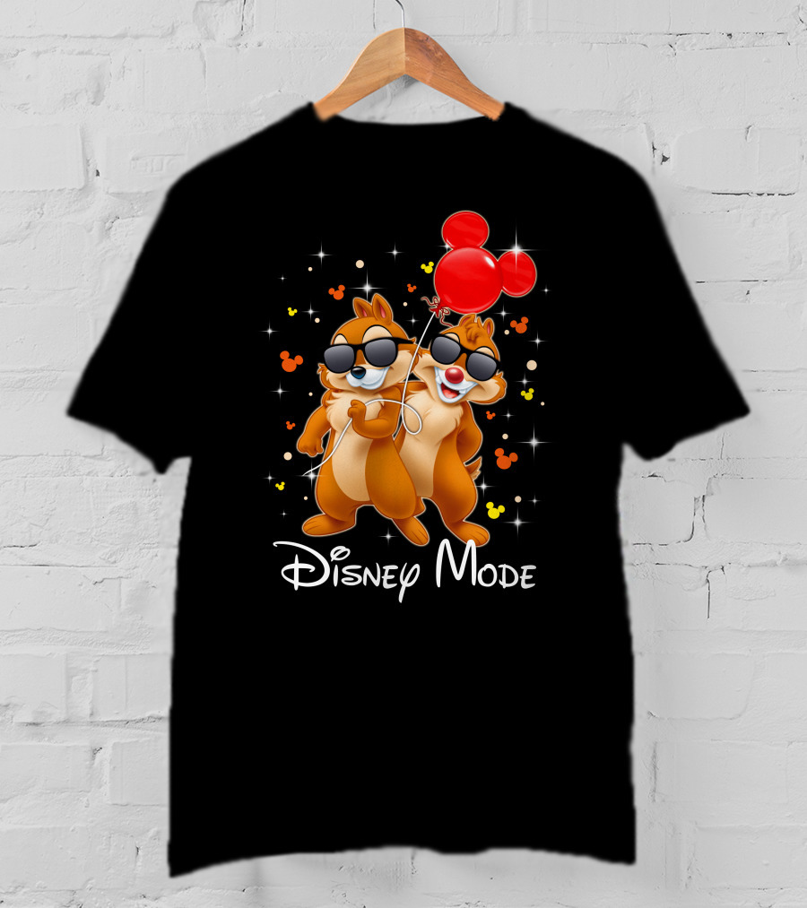 Disney Mode Chip And Dale Balloon Fun T-Shirt