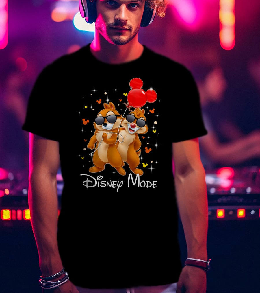 Disney Mode Chip And Dale Balloon Fun T-Shirt