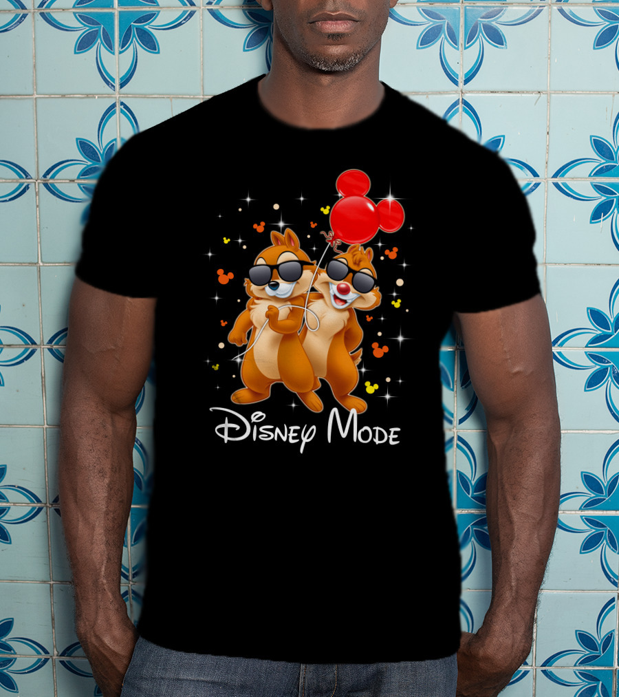 Disney Mode Chip And Dale Balloon Fun T-Shirt