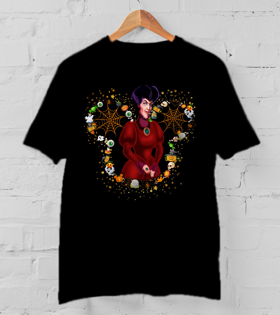 Lady Tremaine Halloween Villains Firework T-Shirt
