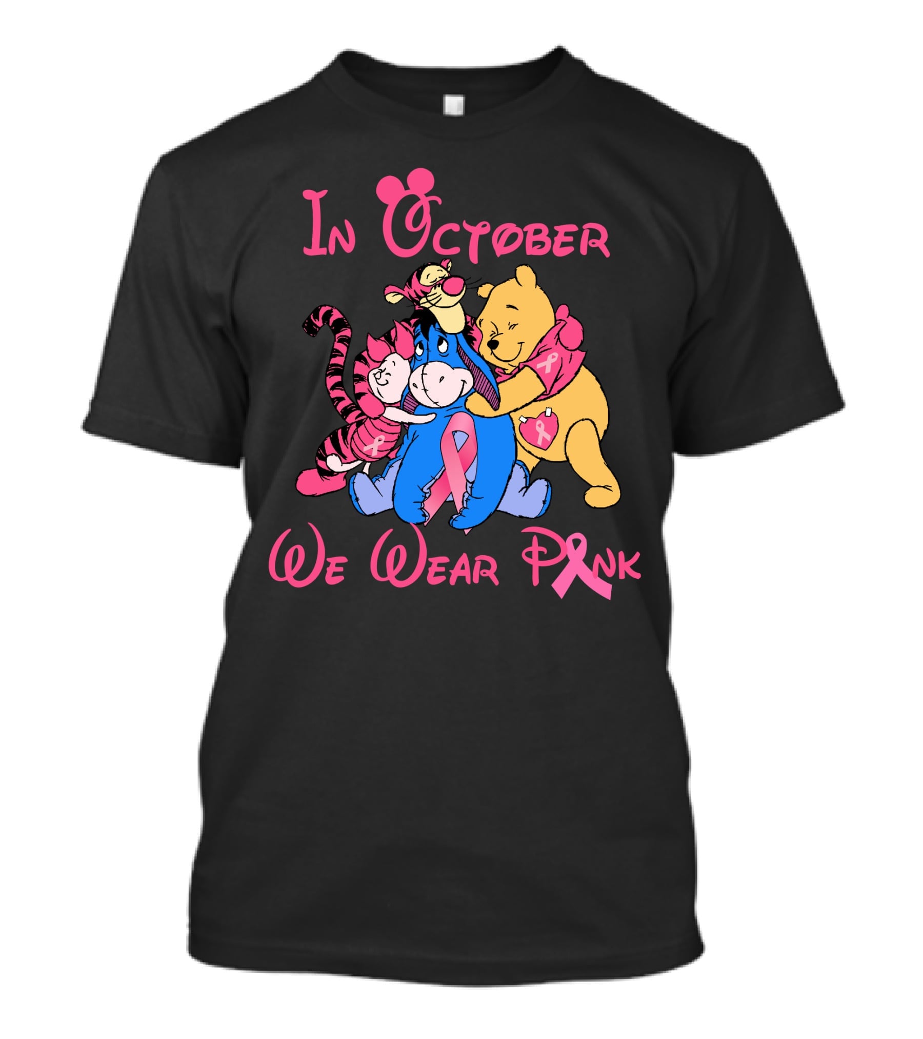 In October We Wear Pink EY And Friends T-Shirt