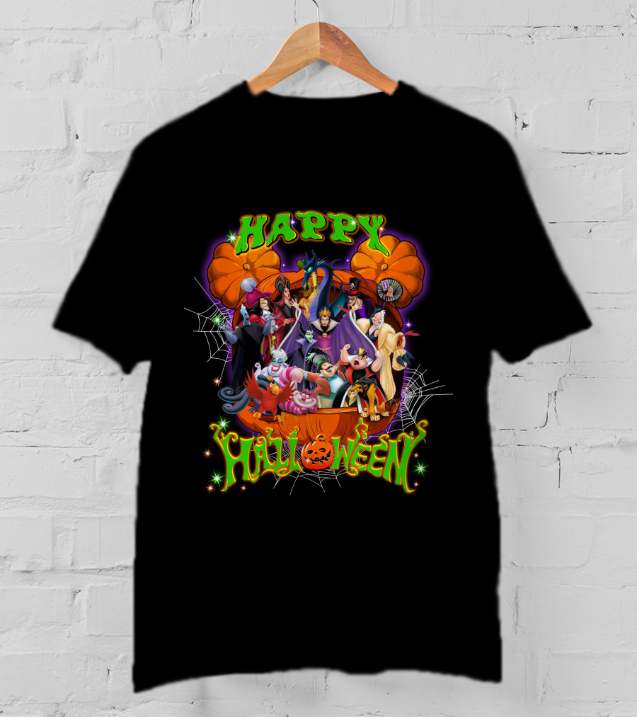 VILL Happy Halloween Villains T-Shirt