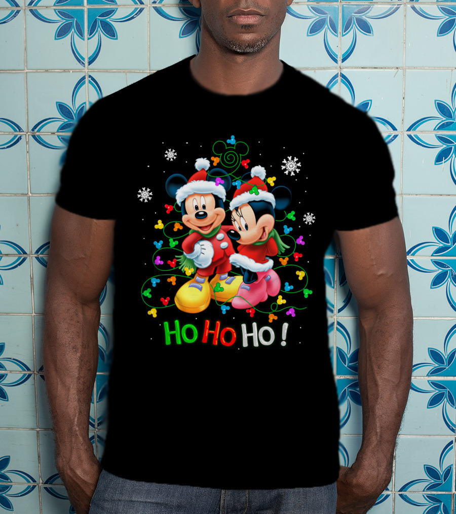 MK And MN Ho Ho Ho Christmas T-Shirt