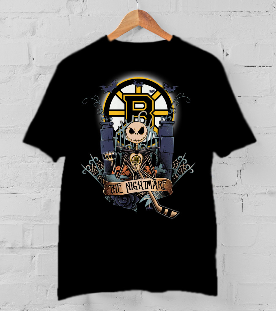 The Nightmare Boston Bruins Mashup T-Shirt