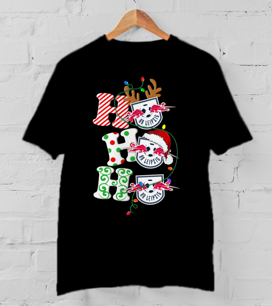 RB Leipzig HoHoHo Christmas Holiday Soccer T-Shirt