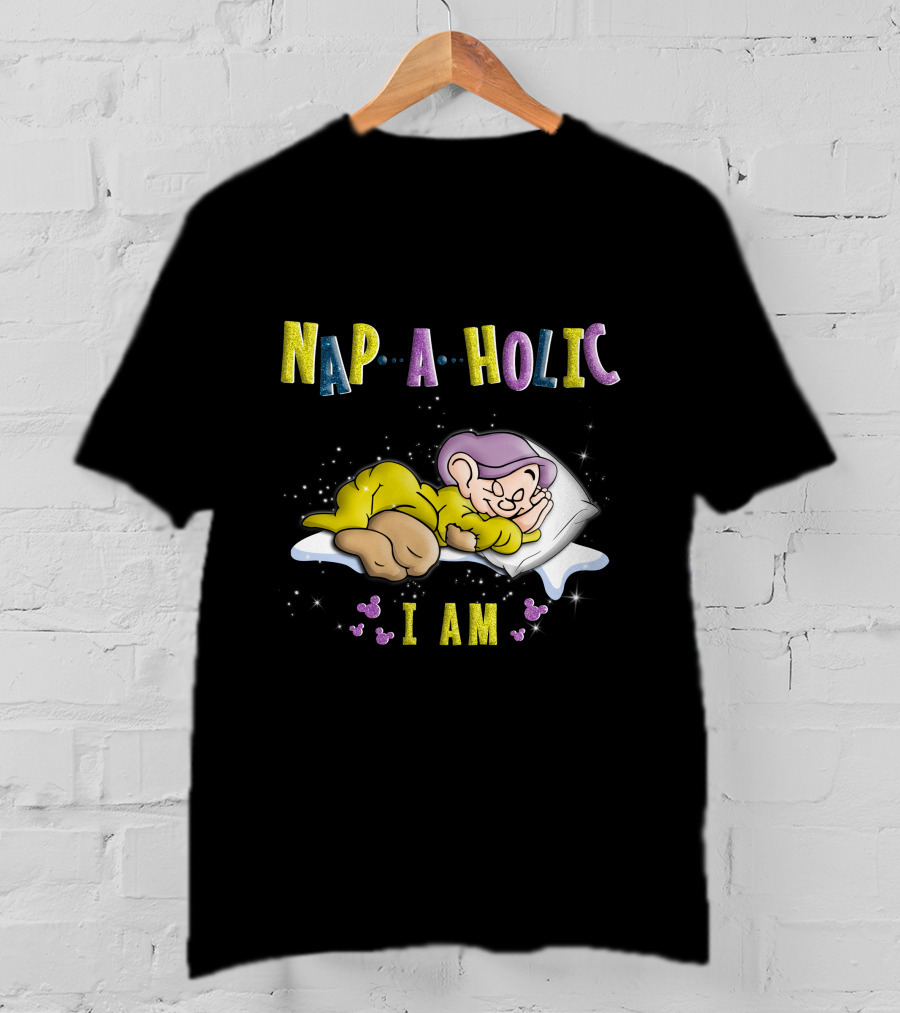Napaholic I Am Dopey Sleeping Iconic T-Shirt
