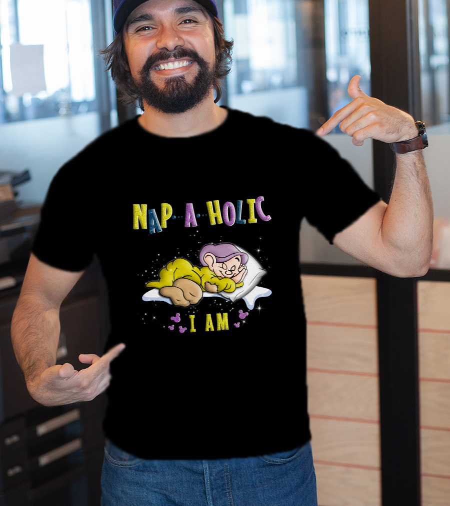 Napaholic I Am Dopey Sleeping Iconic T-Shirt