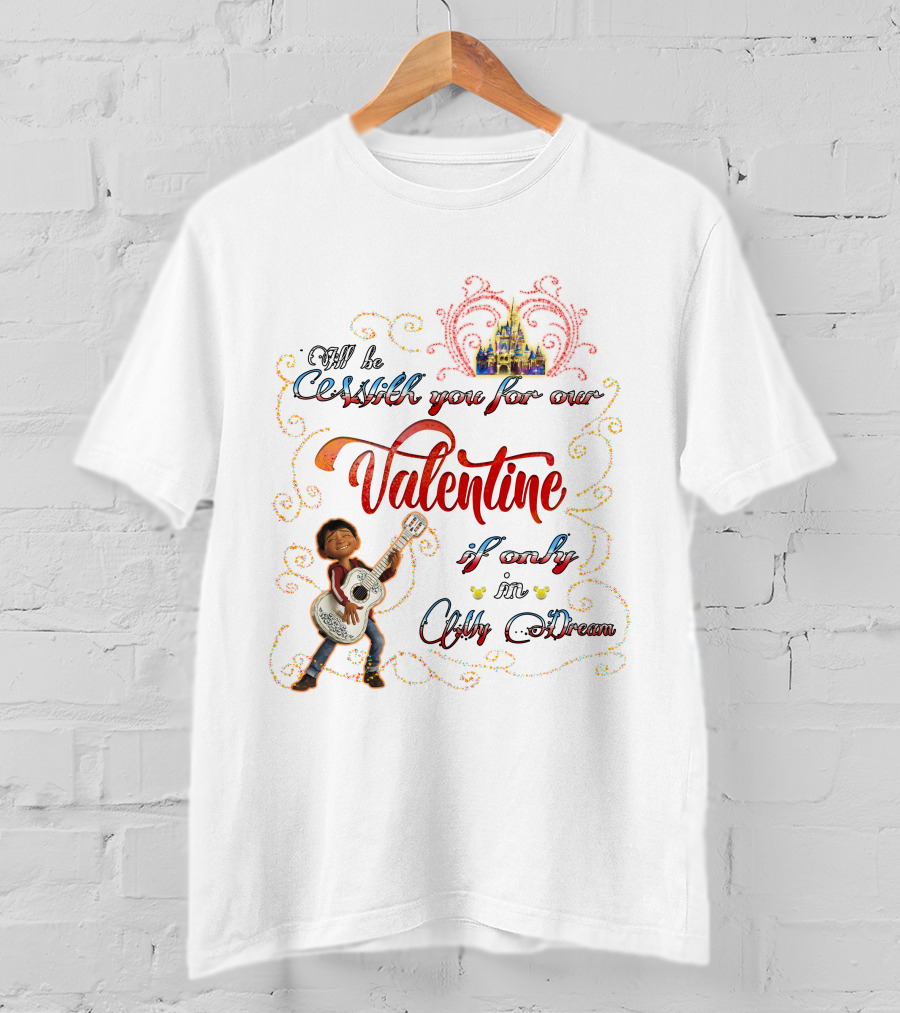 Coco Valentine Castle Wish Dream Romantic Scene T-Shirt
