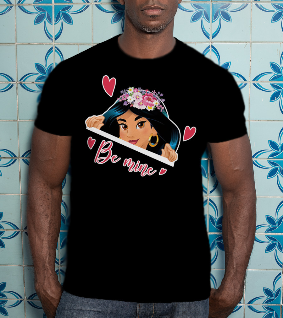 Jasmine Be Mine Floral Hearts T-Shirt
