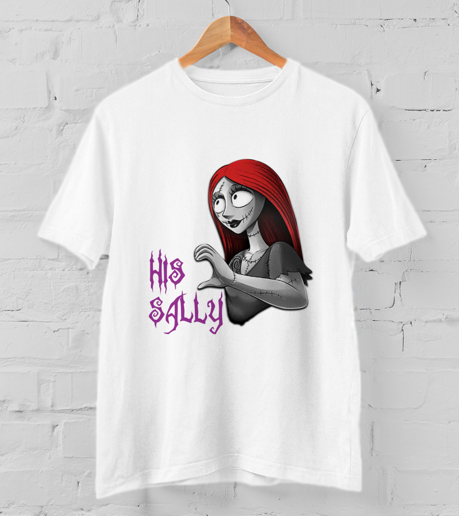 His Sally Nightmare Before Christmas Character T-Shirt
