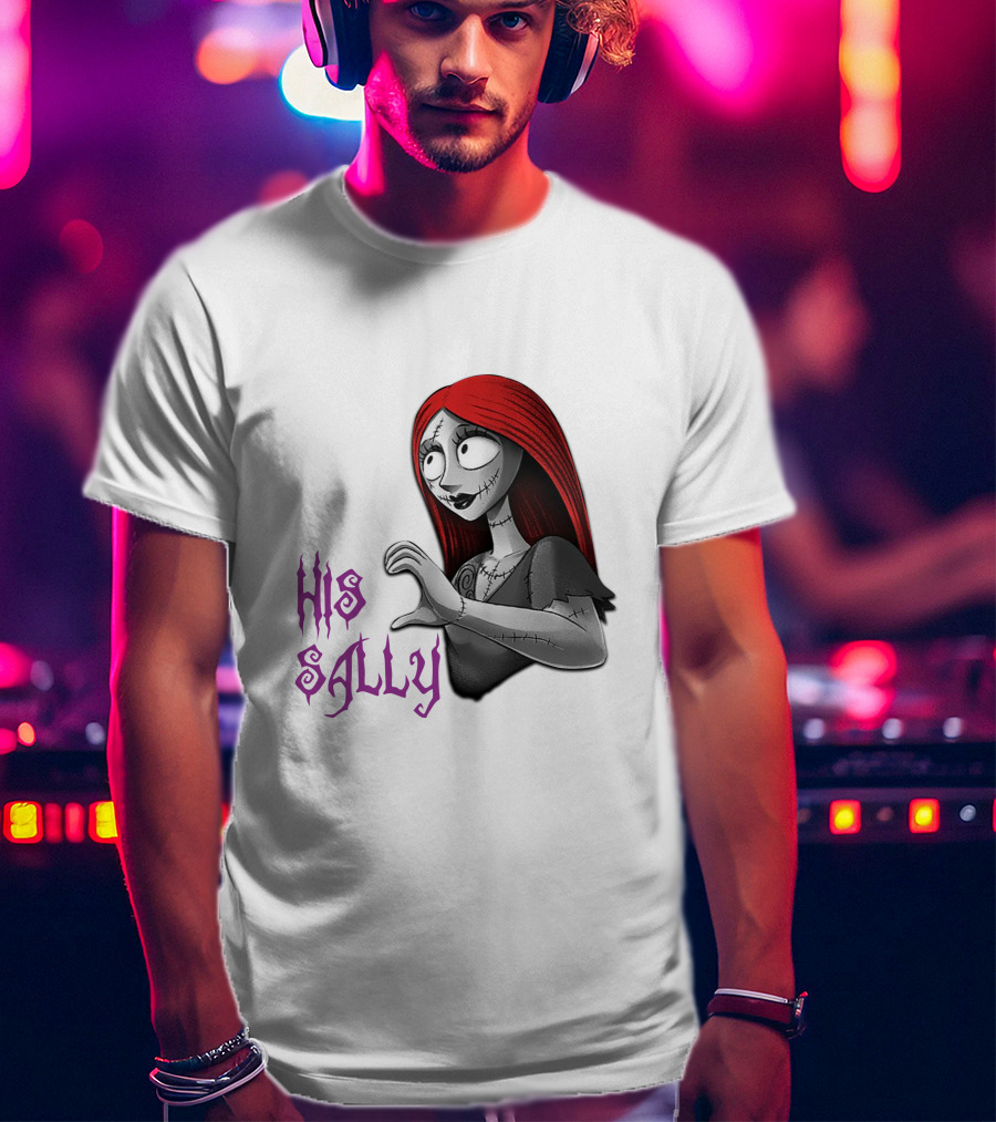 His Sally Nightmare Before Christmas Character T-Shirt