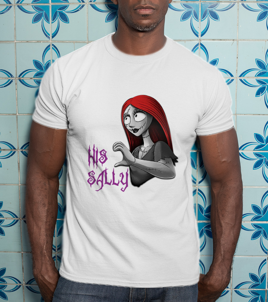 His Sally Nightmare Before Christmas Character T-Shirt