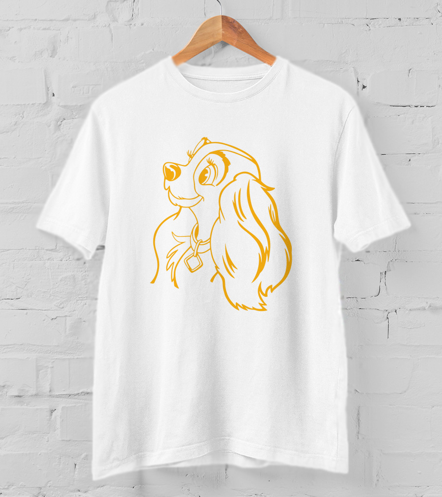 Lady Outline T-Shirt