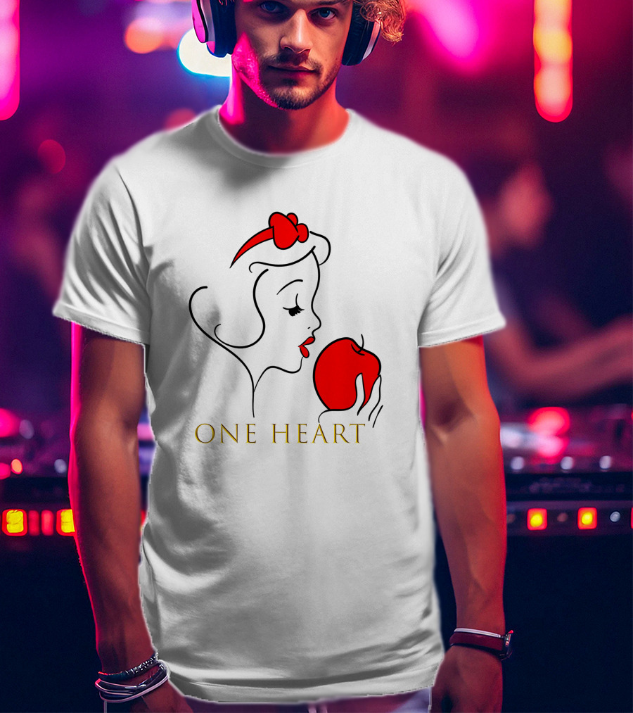 Snow White One Heart Apple T-Shirt