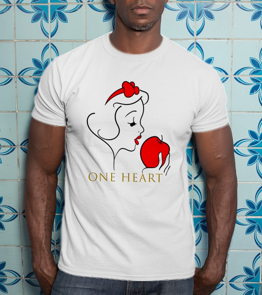 Snow White One Heart Apple T-Shirt
