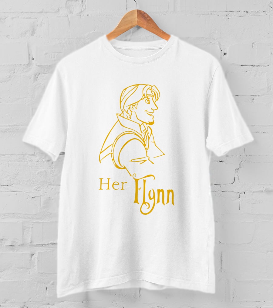 Her Flynn Disney Character Tangled Fan T-Shirt