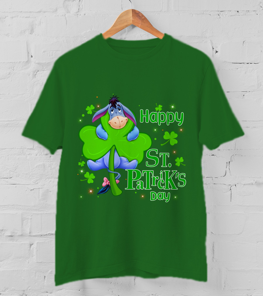 Happy Eeyore St. Patrick's Day T-Shirt