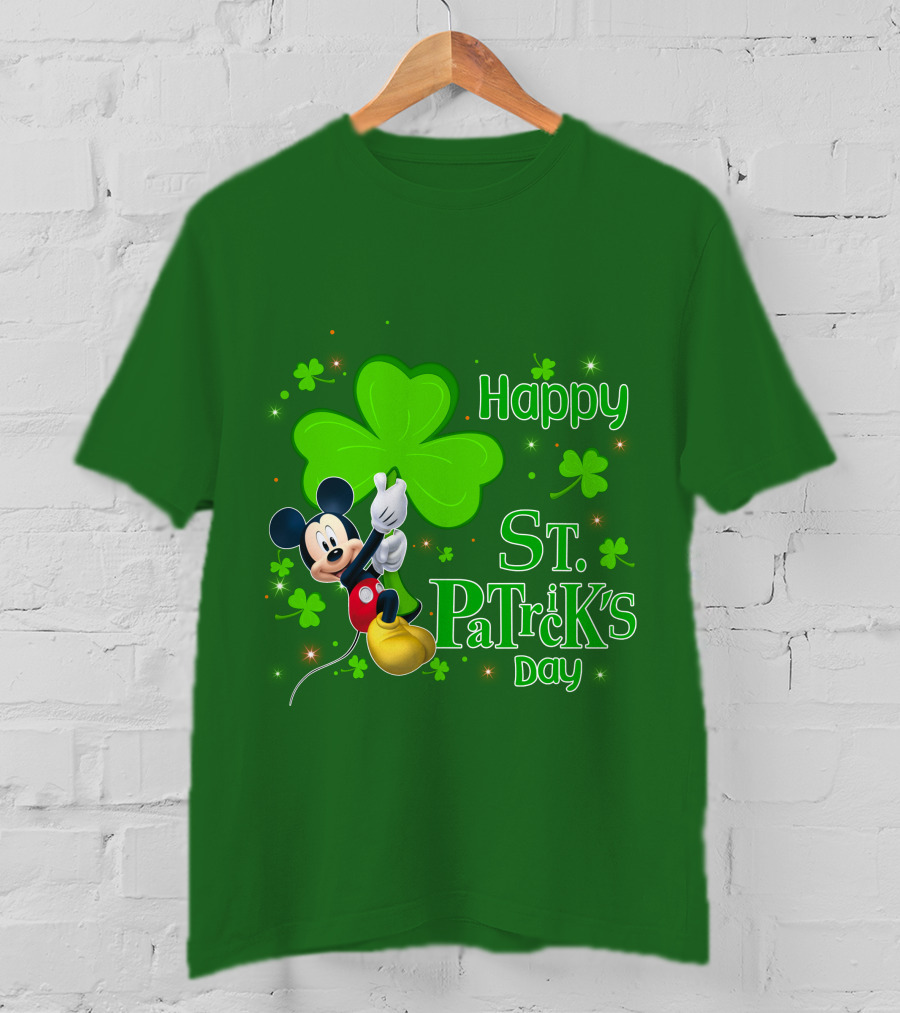 Mickey Happy St. Patrick's Day T-Shirt