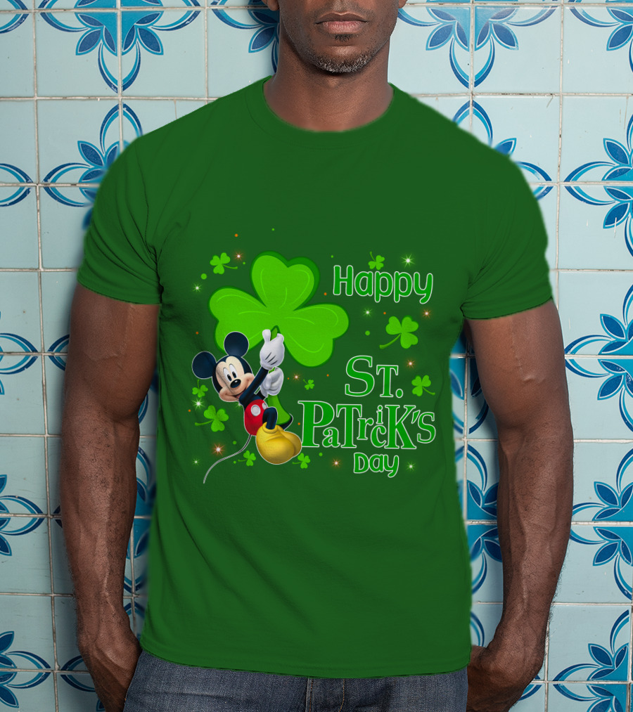 Mickey Happy St. Patrick's Day T-Shirt