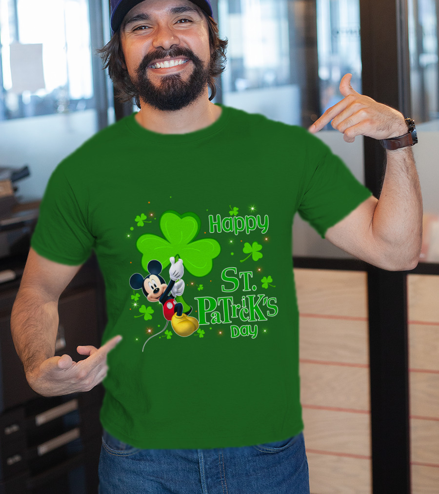 Mickey Happy St. Patrick's Day T-Shirt