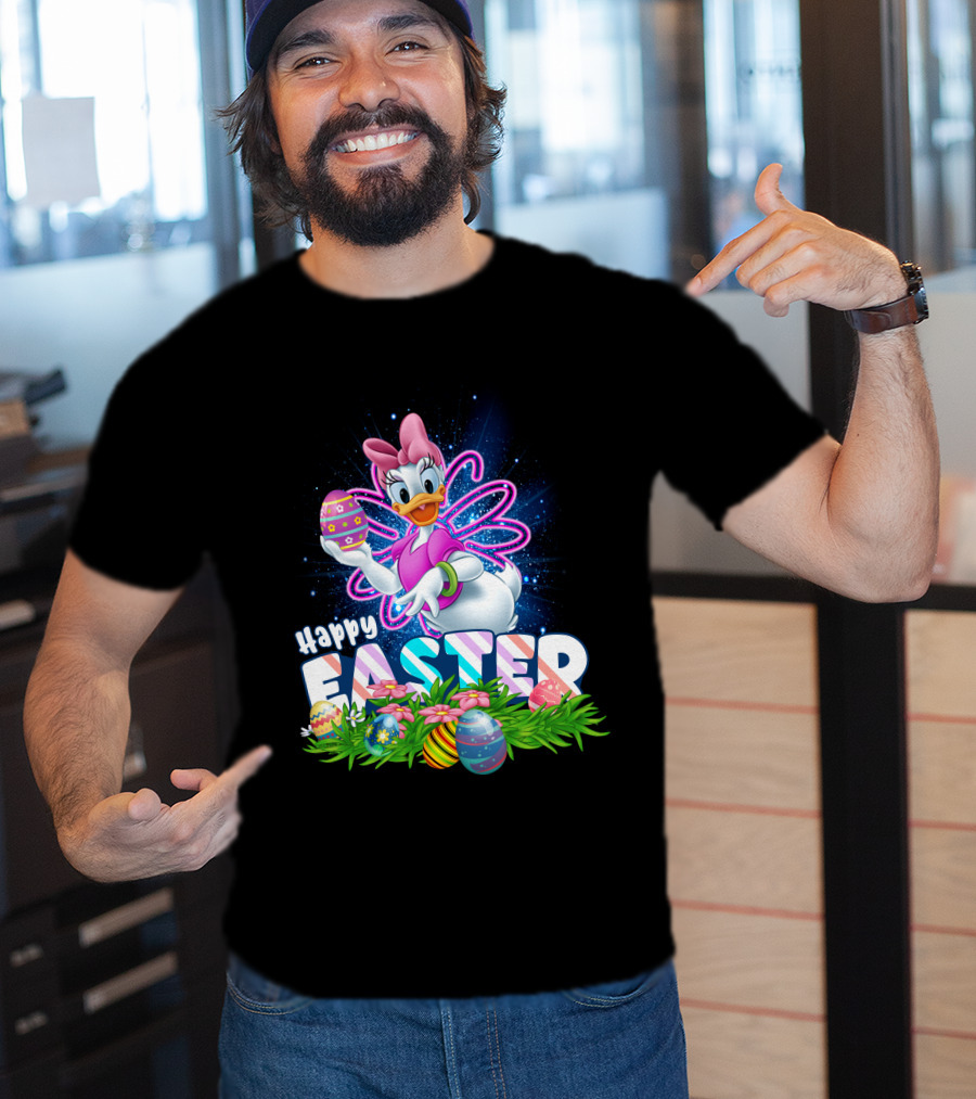 Happy Easter Daisy Duck Easter Eggs T-Shirt