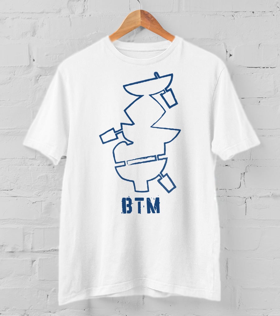 BTM Stacked Bowls Abstract Graphics T-Shirt