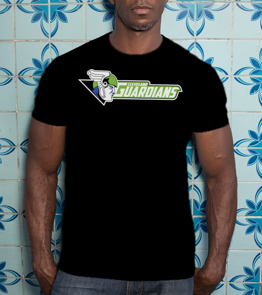 Cleveland Guardians Helmet T-Shirt
