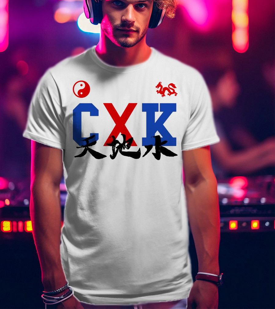 CXK Yin Yang Dragon T-Shirt