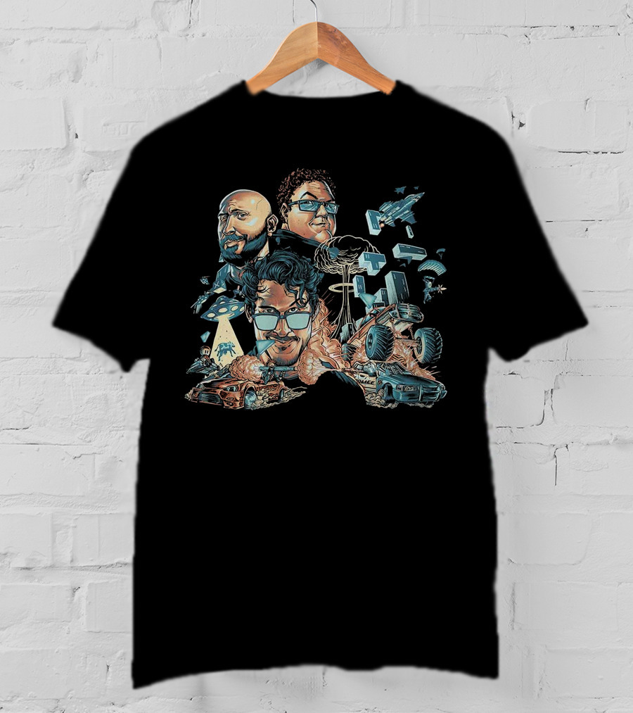 Markiplier Distractible Podcast Explosion Extravaganza T-Shirt