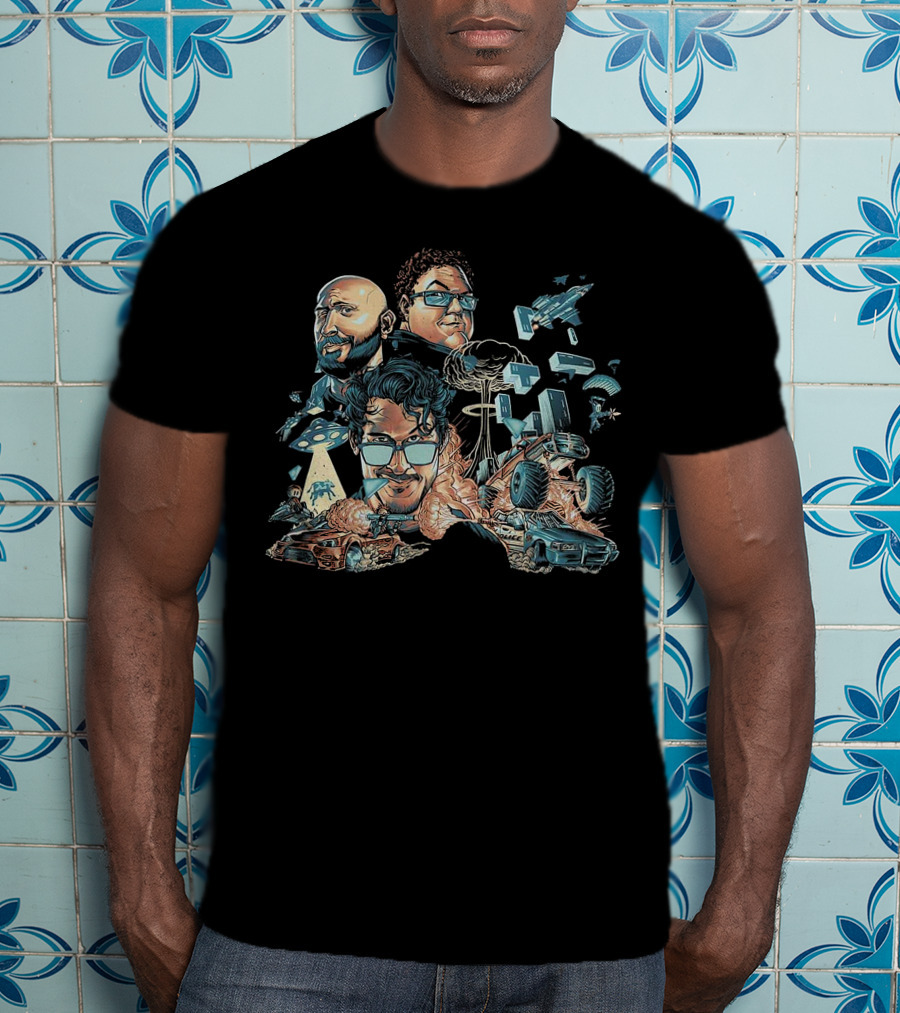 Markiplier Distractible Podcast Explosion Extravaganza T-Shirt