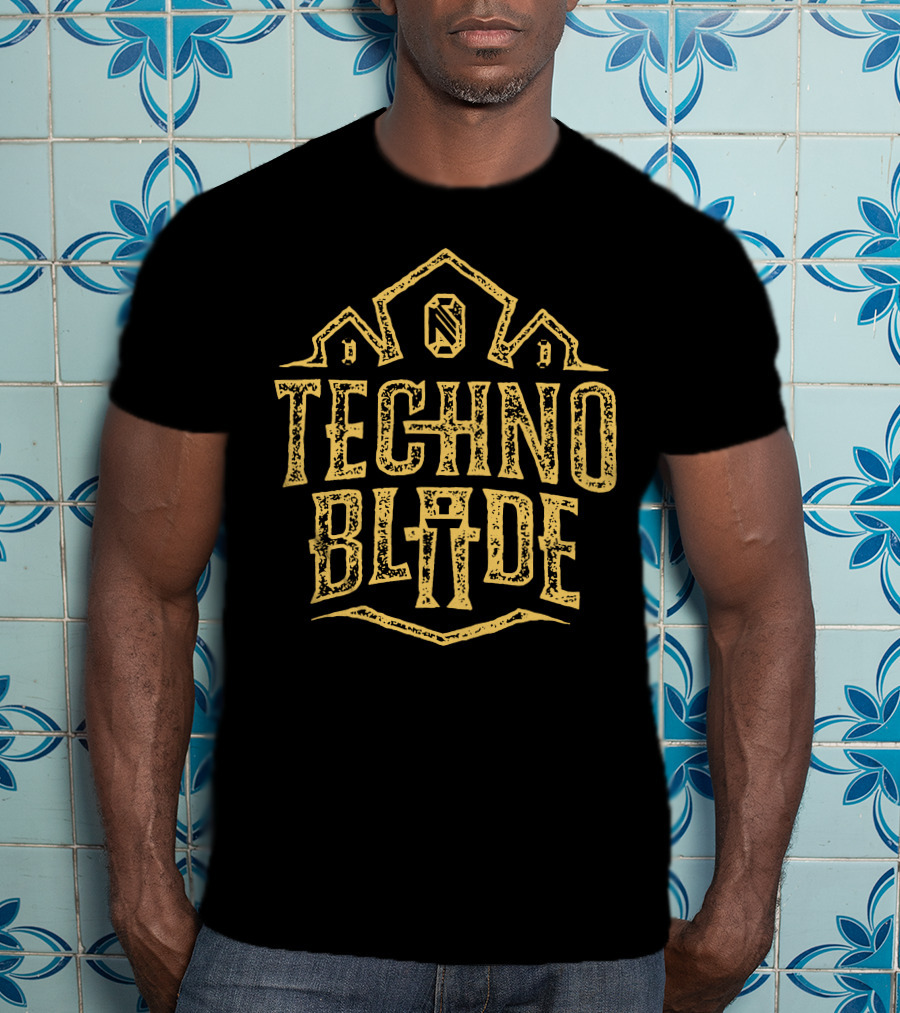 Technoblade Gilded Blade House Crest T-Shirt