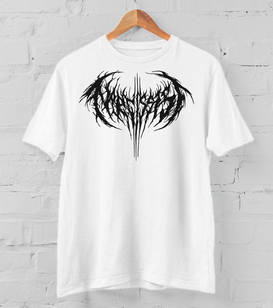 Kikiki Unreadable Black Metal T-Shirt