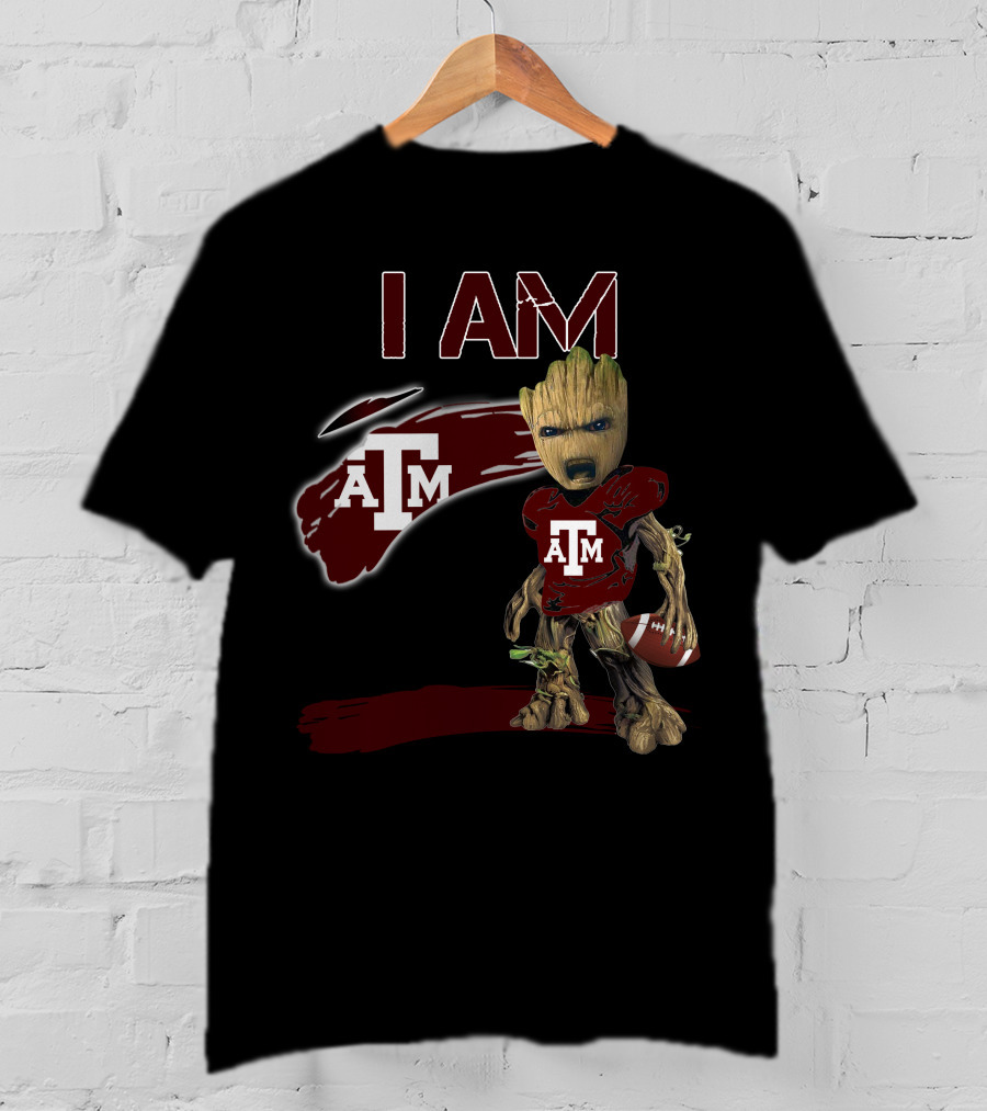 I AM Texas A&M Football Groot T-Shirt