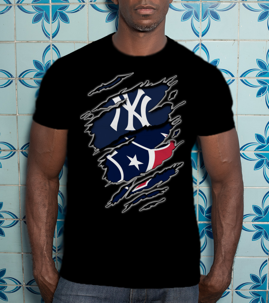 Yankees Texans Hybrid T-Shirt