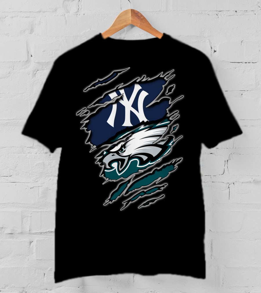 Yankees Eagles Crossover Fan T-Shirt