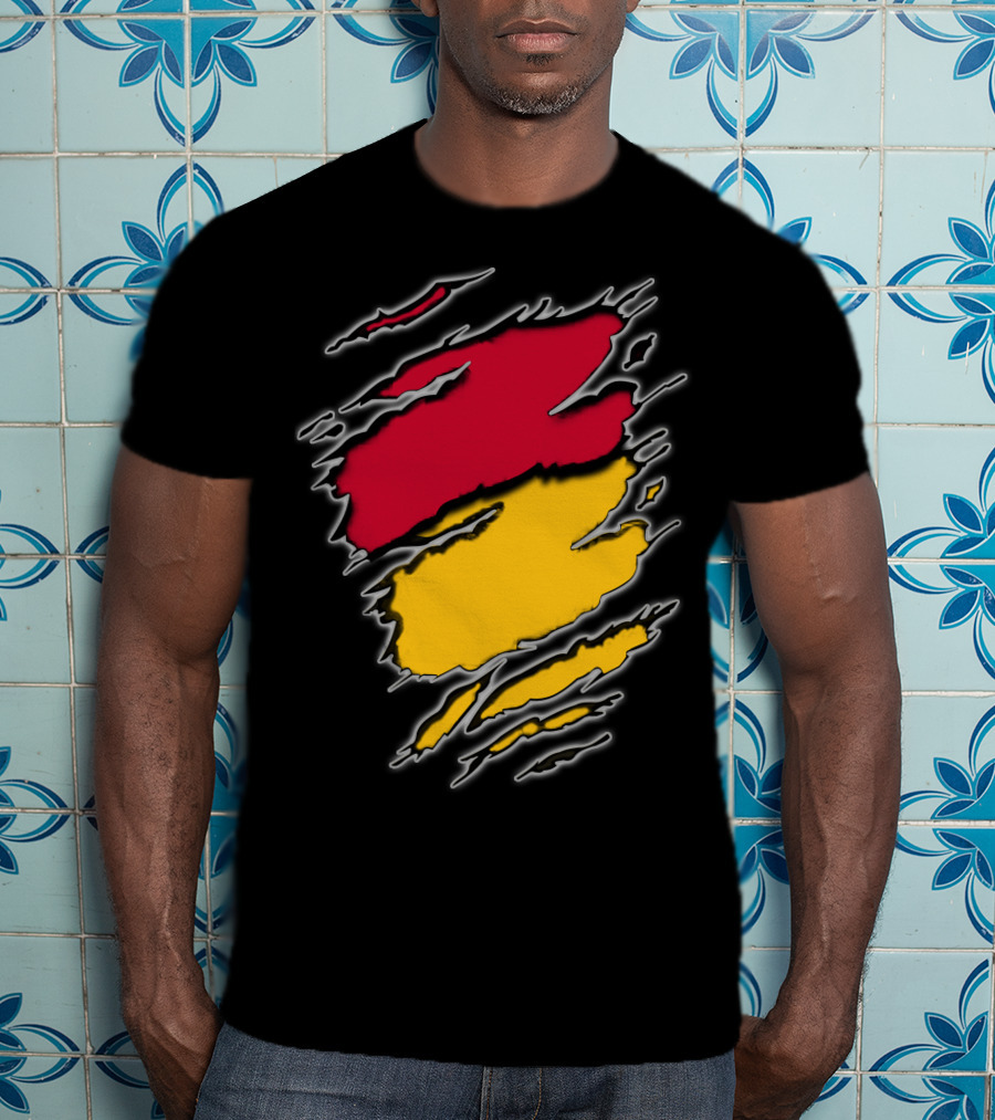 Steelers Redsox17 Dual Color Rip T-Shirt