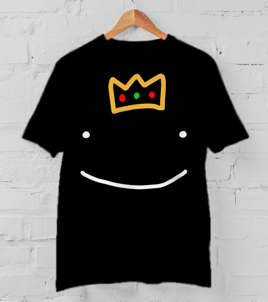 Dream X Ranboo Smile Crown Merch Dream Branding Ranboo T-Shirt