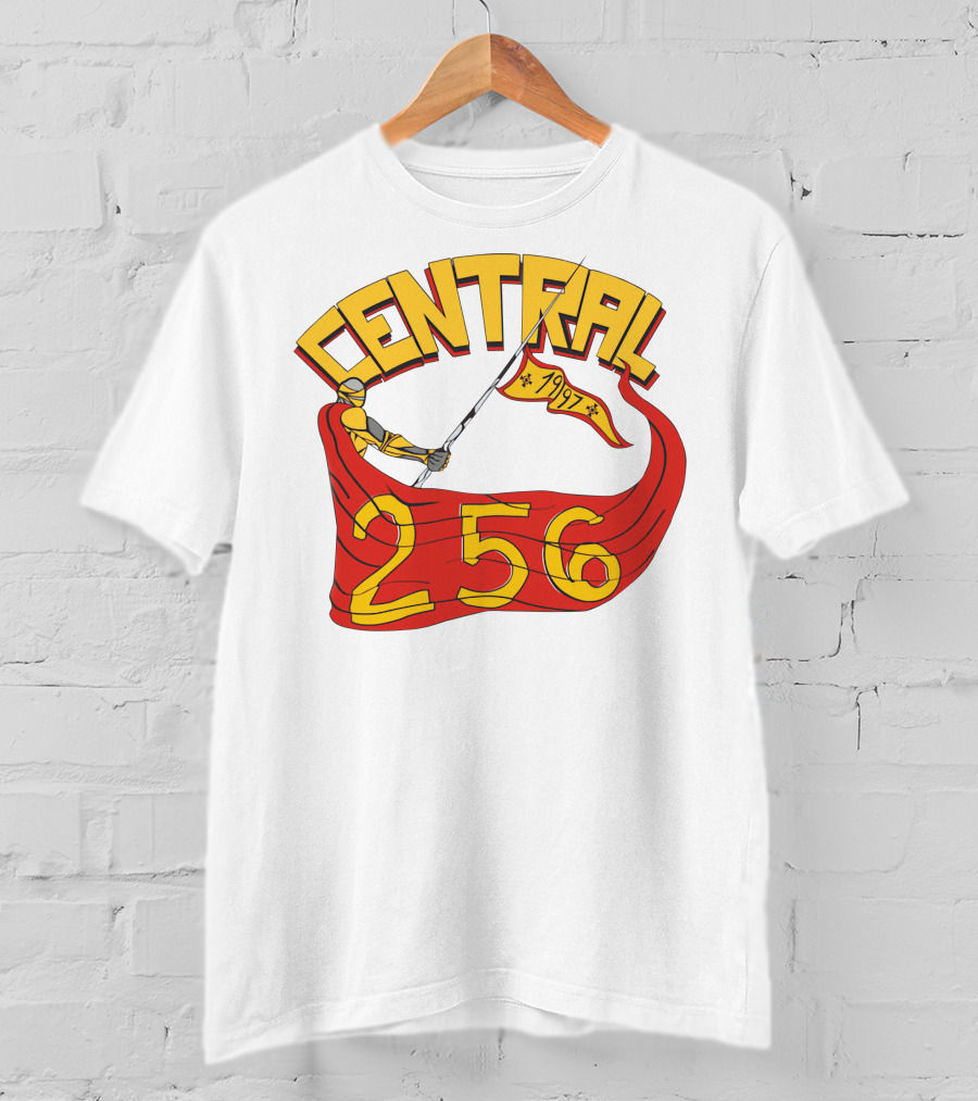 CENTRAL 256 1977 Sword And Banner T-Shirt